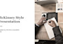 create consulting style business presentation slides